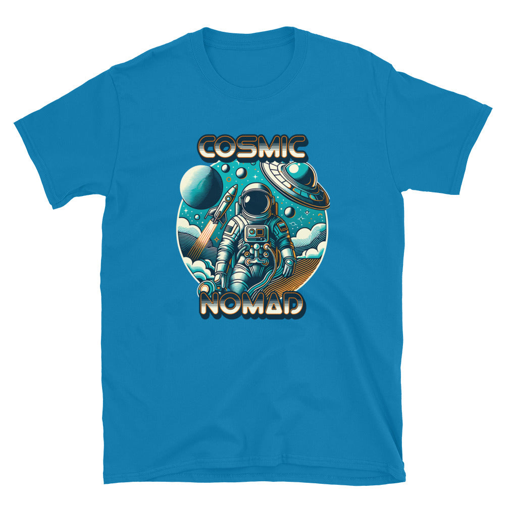 Cosmic Nomad TShirt - Sapphire Color - https://ascensionemporium.net